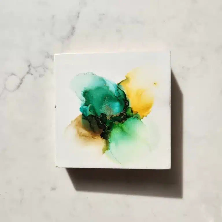 Dancing Ink Blooms 1