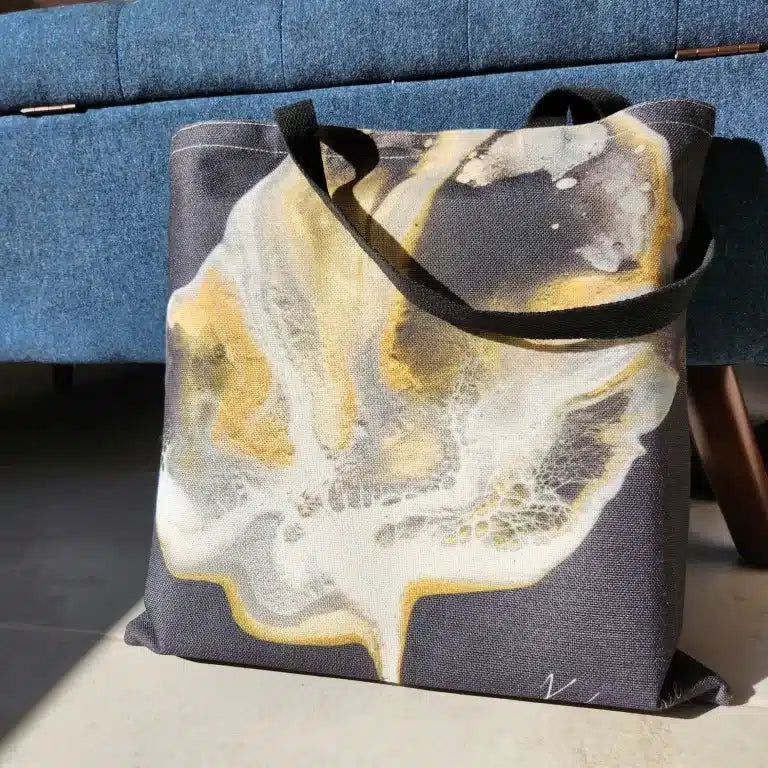 Onyx Odyssey Tote Bag