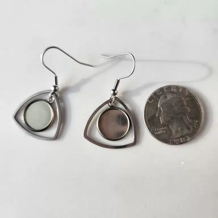 Customizable Earrings – Valentine’s Day Collection (Lilac)