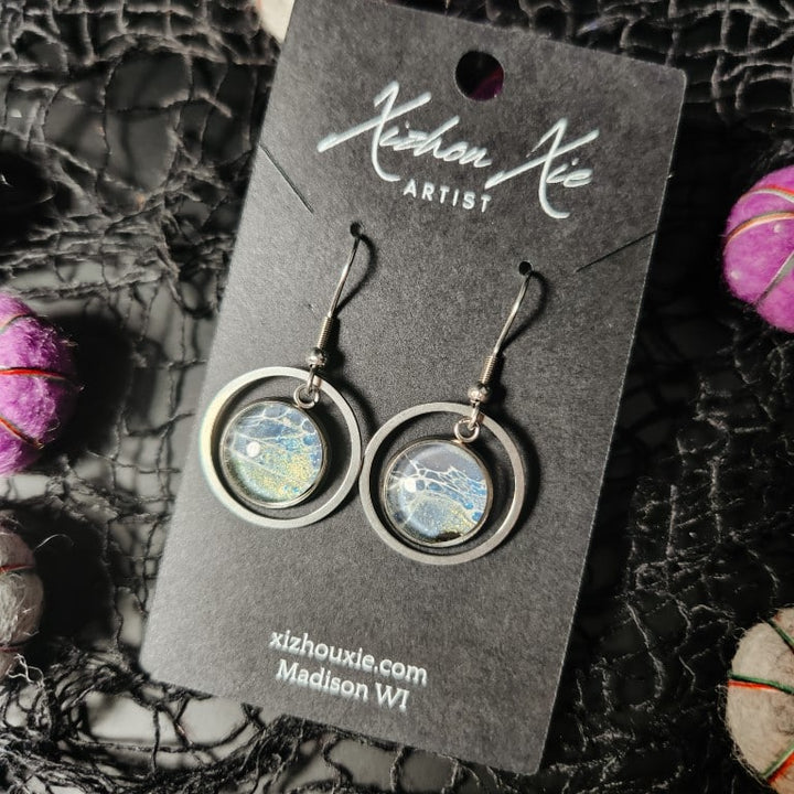 Hand Painted Earrings – Halloween Collection EH07