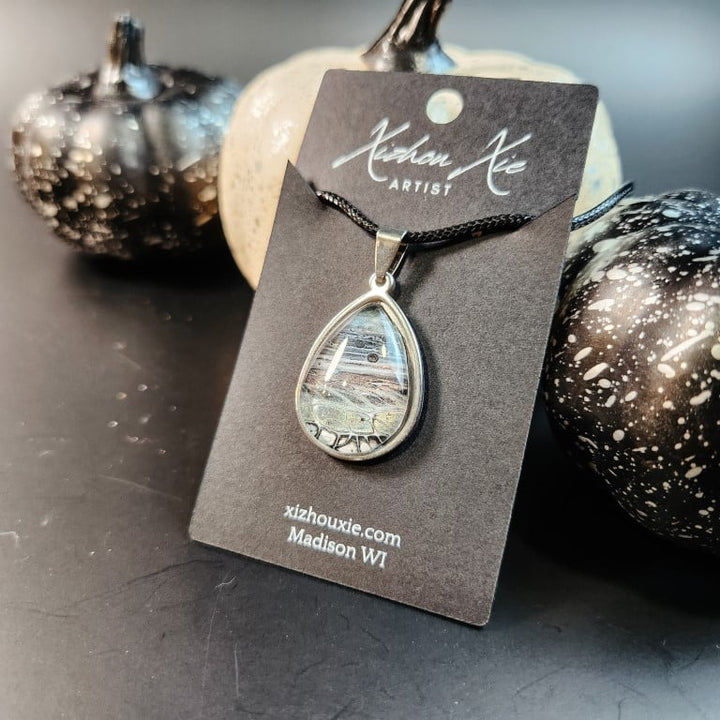 Hand Painted Pendant - Halloween Collection PH02