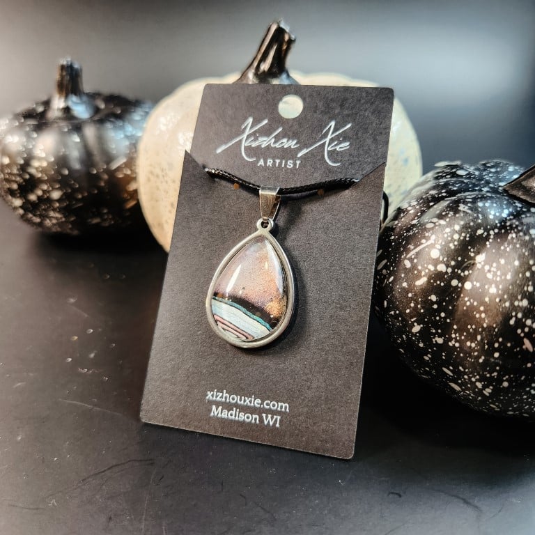 Hand Painted Pendant - Halloween Collection PH03