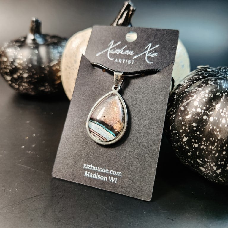 Hand Painted Pendant - Halloween Collection PH03