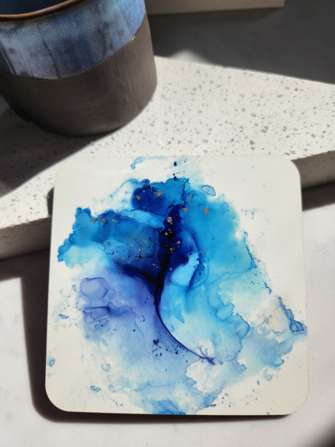 Blue Clouds Coaster (Single)