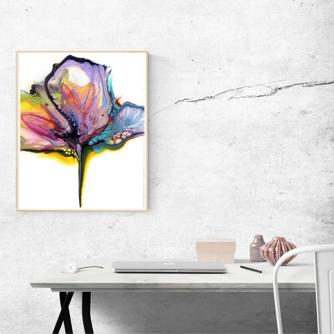 Cyclamen Print