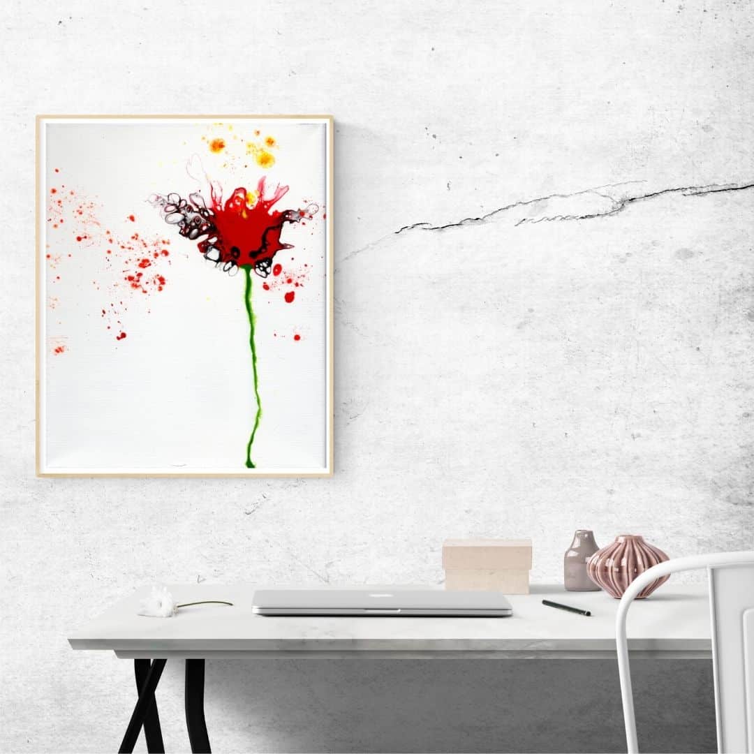 Wild Wasted Passion Print