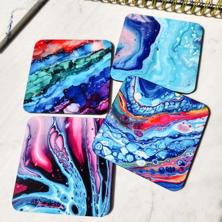 Set of 4 Coaster Bundle - Movement