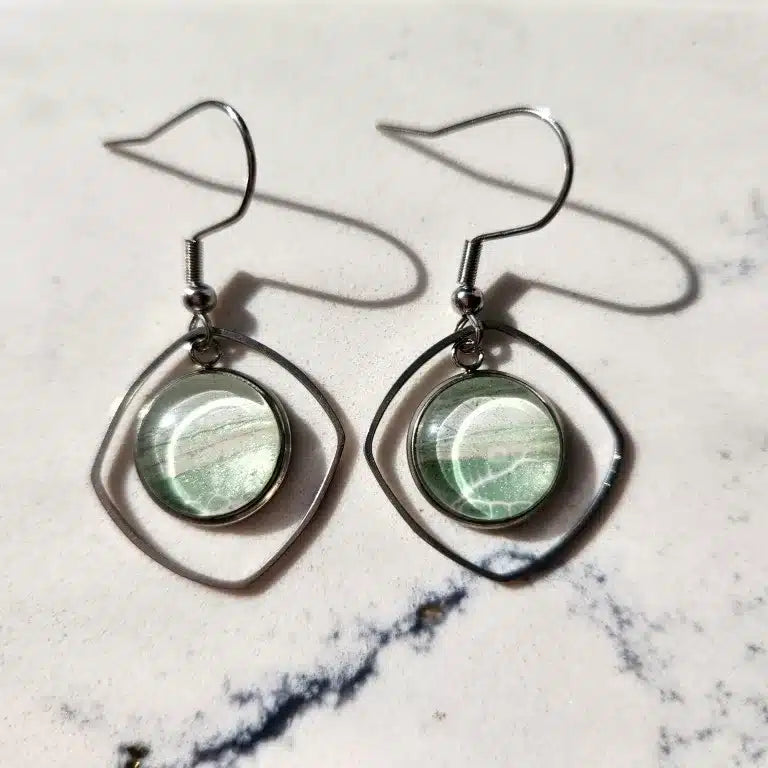 Customizable Painted Earrings -3