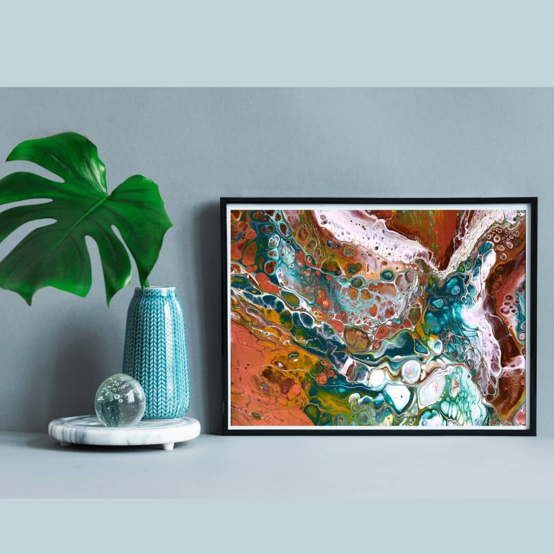 Emerald Phoenix Print