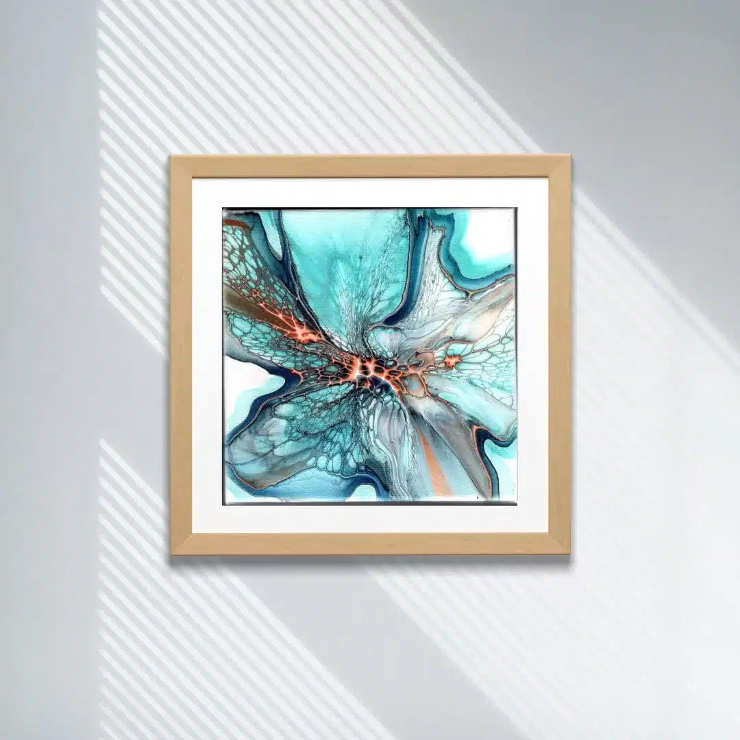 Blue Poppy Print