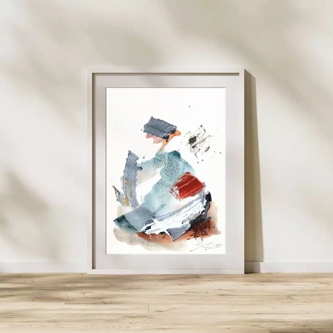 By the Fireplace Print 3
