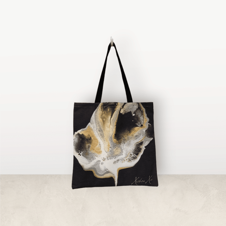 Onyx Odyssey Tote Bag