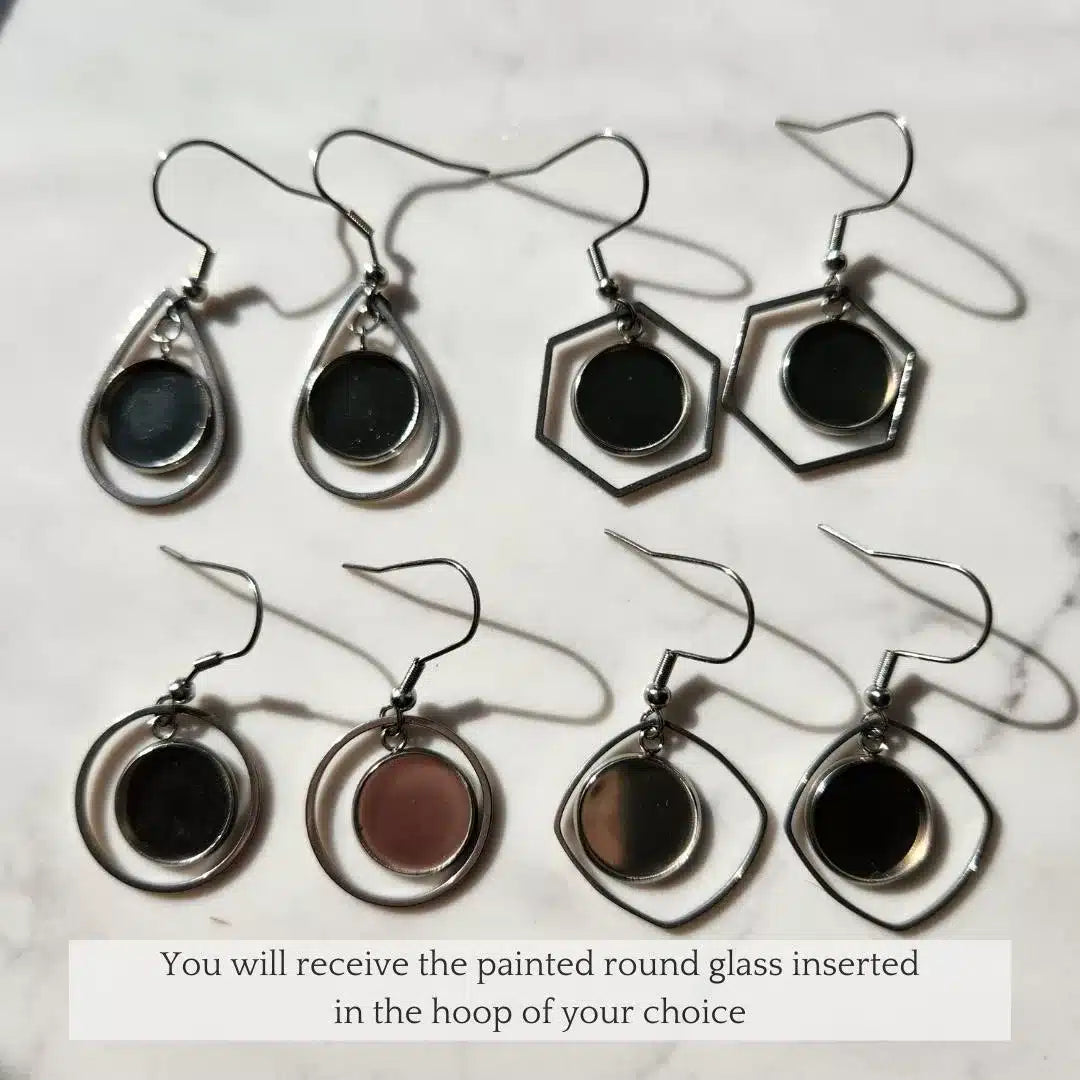 Customizable Painted Earrings - 5