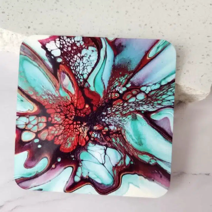 Set of 4 Coaster Bundle - Bold Blooms