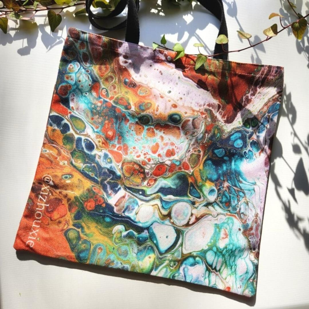 Emerald Phoenix Tote Bag