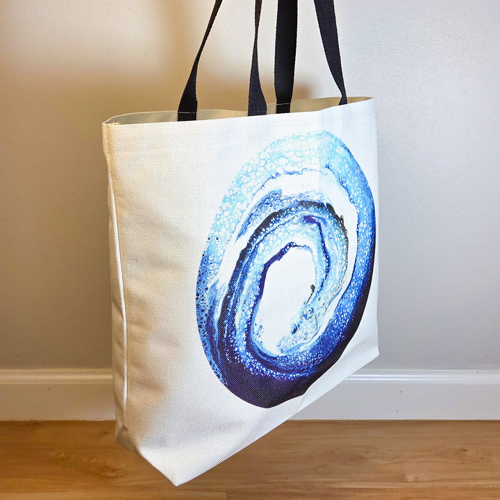 Wave Wide Tote Bag (New)