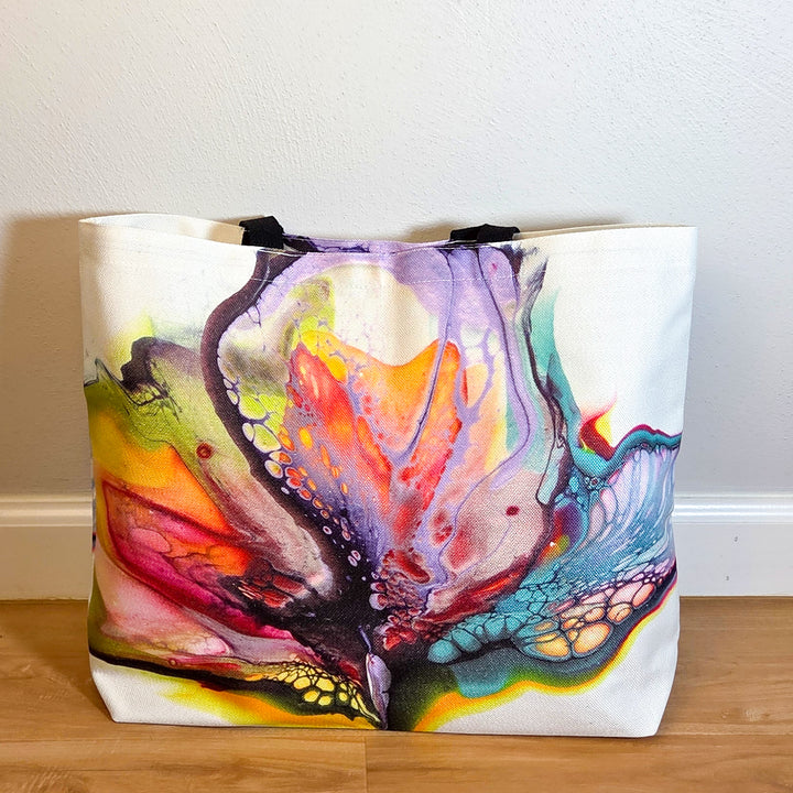 Cyclamen Wide Tote Bag (New)