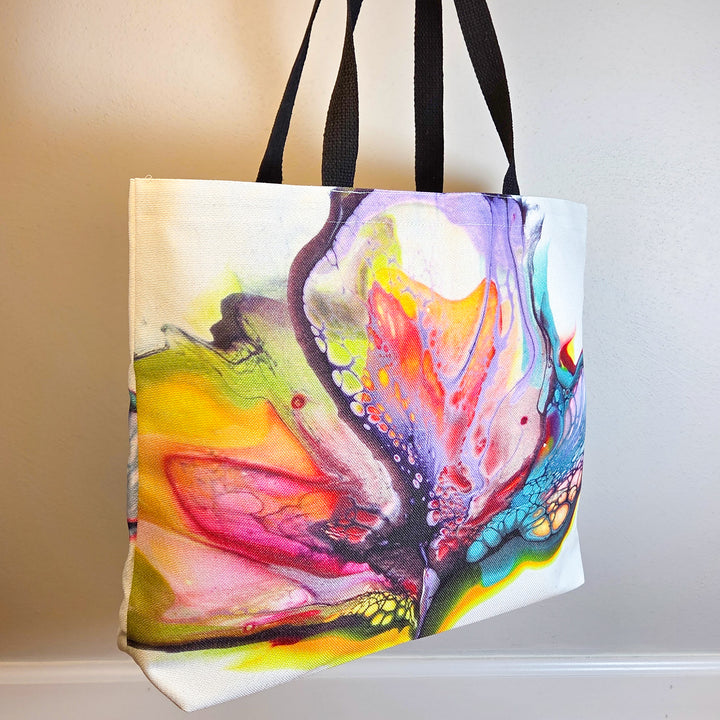 Cyclamen Wide Tote Bag (New)