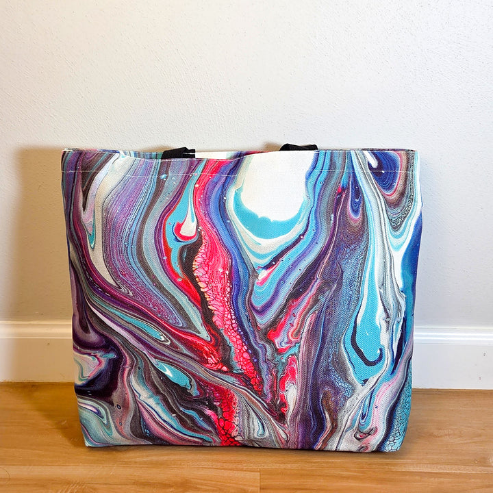 Blown Glass Wide Tote Bag (New)