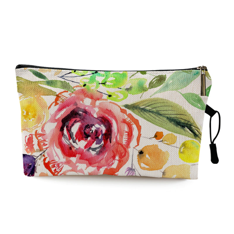 Floral Bouquet Travel Pouch